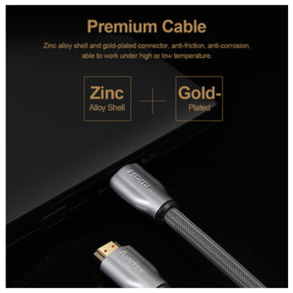 ⁦כבל Unitek 4K 60Hz HDMI Cable V2.0 - אורך 2 מטר⁩ – תמונה ⁦13⁩