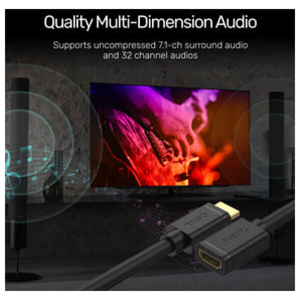 ⁦Unitek 4K 60Hz High Speed HDMI Extension Cable⁩ – תמונה ⁦17⁩