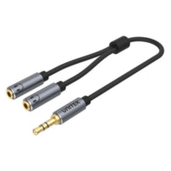 ⁦מפצל לזוג אוזניות Unitek Headphone Splitter For Dual Headphone (3.5mm Plug to Dual 3.5mm Jack) Stereo Audio Cable⁩ – תמונה ⁦7⁩