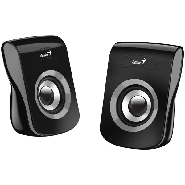 רמקולים Genius SP-Q180 2.0 Multimedia USB Speaker פס אפור