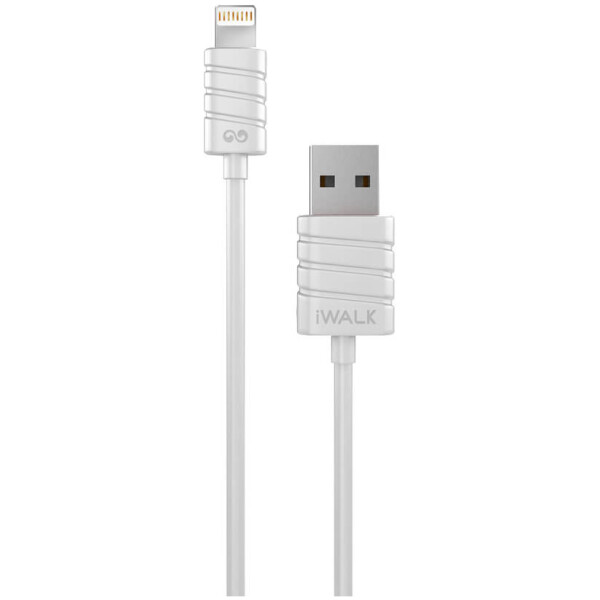 כבל iWalk USB to Lightning לבן - 1 מטר