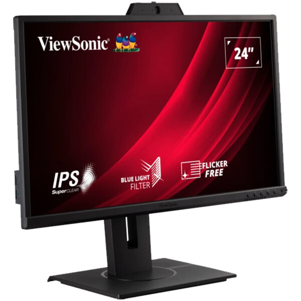 ⁦מסך עסקי עם מצלמה מובנית ViewSonic VG2440V 23.8" VGA/HDMI/DP 1920*1080 IPS⁩ – תמונה ⁦2⁩