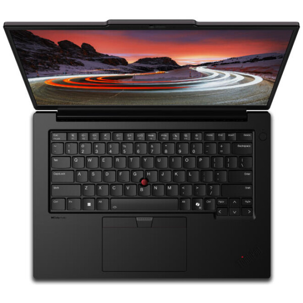 ⁦Lenovo ThinkPad P14s Gen 5 MOBILE WORKSTATION Core™ Ultra 7 155H 512GB SSD 16GB 14.5" WUXGA (1920x1200) WIN11 Pro BLACK NVIDIA® RTX 500 4096MB BLACK Backlit Keyboard FP Reader⁩ – תמונה ⁦5⁩