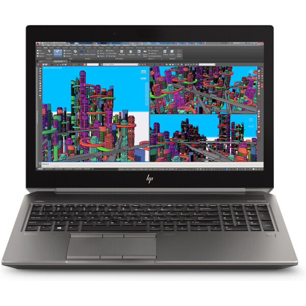 תחנת עבודה ניידת HP ZBook 15 G5 15.6" i7-8th 16GB 500GB SSD Windows 11 Pro NVIDIA Quadro P1000