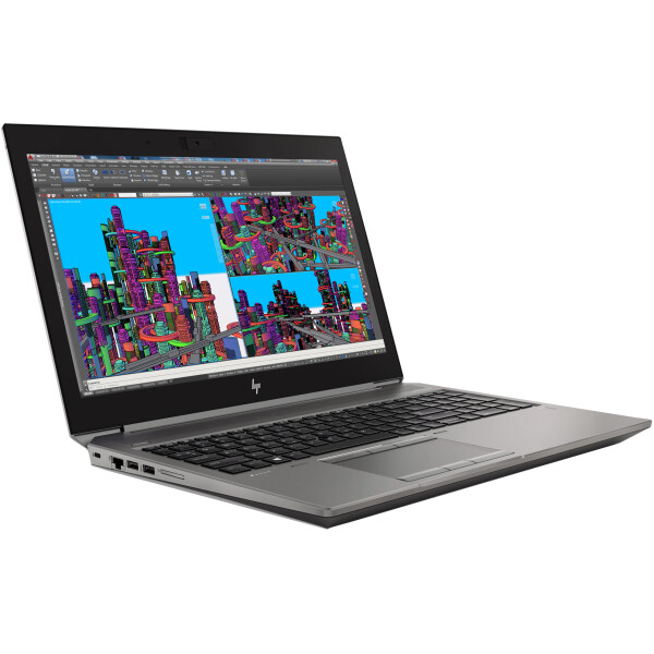 ⁦תחנת עבודה ניידת HP ZBook 15 G5 15.6" i7-8th 16GB 500GB SSD Windows 11 Pro NVIDIA Quadro P1000⁩ – תמונה ⁦3⁩