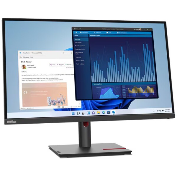 Lenovo ThinkVision T27p-30 27" 4K IPS DP/HDMI/USB-C 3Y NOB