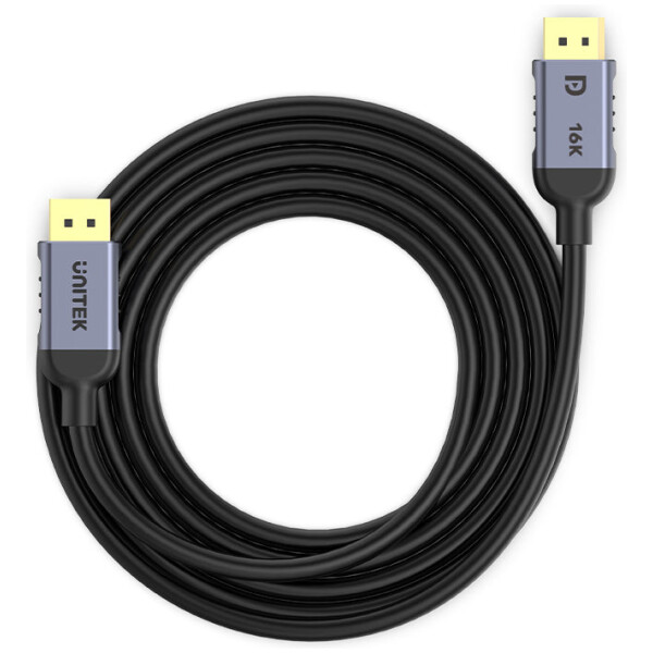 ⁦כבל Unitek Gaming 8K@120Hz DisplayPort 2.1 Cable - אורך 2 מטר⁩ – תמונה ⁦2⁩