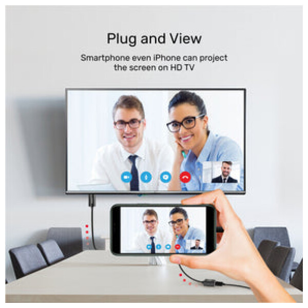 ⁦Unitek HDMI Conversion Cable for Mobile⁩ – תמונה ⁦11⁩