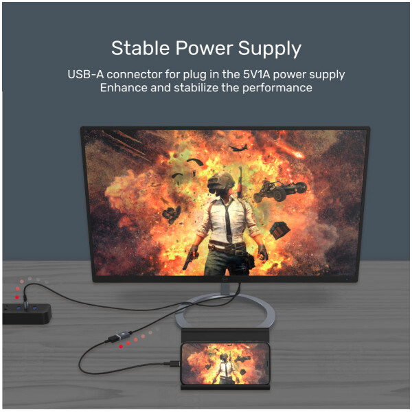 ⁦Unitek HDMI Conversion Cable for Mobile⁩ – תמונה ⁦6⁩