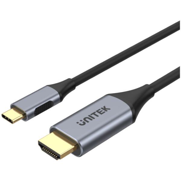 כבל Unitek 4K 60Hz USB-C to HDMI 2.0 Cable - אורך 1.8 מטר