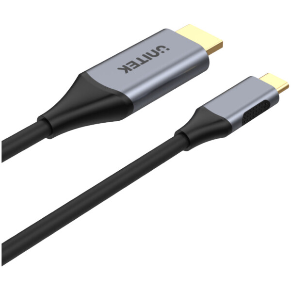 ⁦כבל Unitek 4K 60Hz USB-C to HDMI 2.0 Cable - אורך 1.8 מטר⁩ – תמונה ⁦2⁩