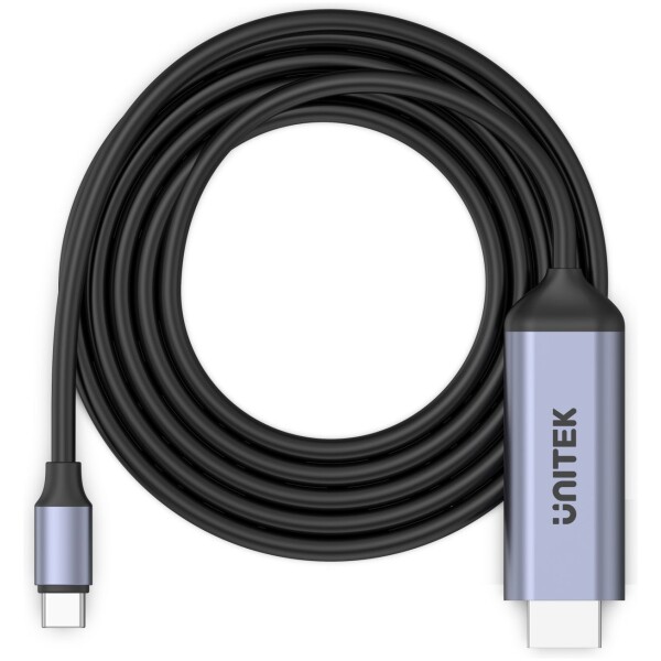 ⁦כבל Unitek USB-C to HDMI 4K Cable - אורך 1.8 מטר⁩ – תמונה ⁦6⁩