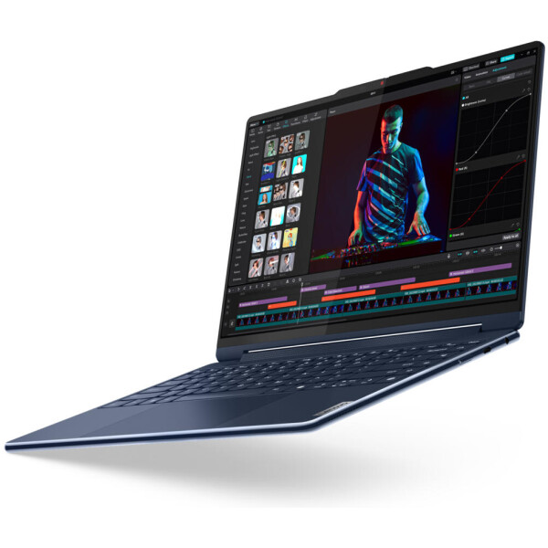 ⁦Lenovo YOGA 9i 2-IN-1 Core™ Ultra 7 155H 1TB SSD 16GB 14" (2880x1800) TOUCHSCREEN W11 COSMIC BLUE Backlit Keyboard with Pen⁩ – תמונה ⁦3⁩