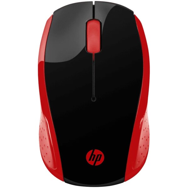 עכבר אלחוטי זעיר HP 200 צבע אדום-שחור
