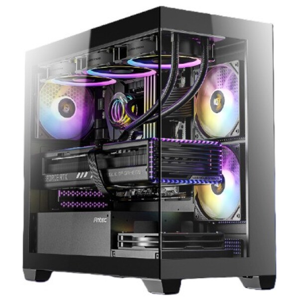 מחשב גיימינג Antec CX300 I5-14400F 32GB 1TB NVME NVIDIA RTX5060 8GB Windows 11 Pro 700W B760M DDR4