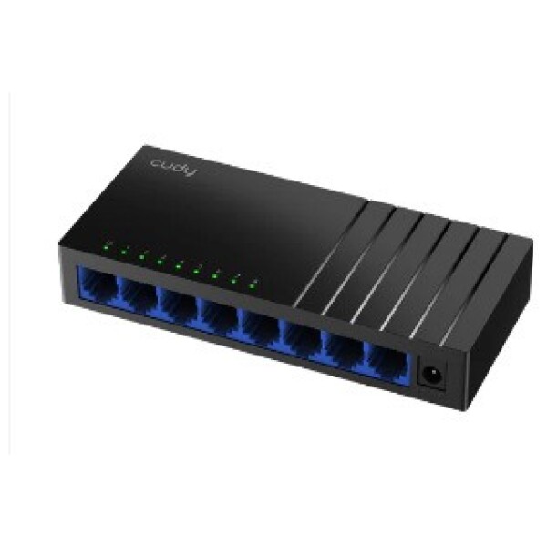 ⁦סוויטש רשת Cudy 8 Port Ethernet Switch 1000Mbps GS108D-IL⁩ – תמונה ⁦2⁩