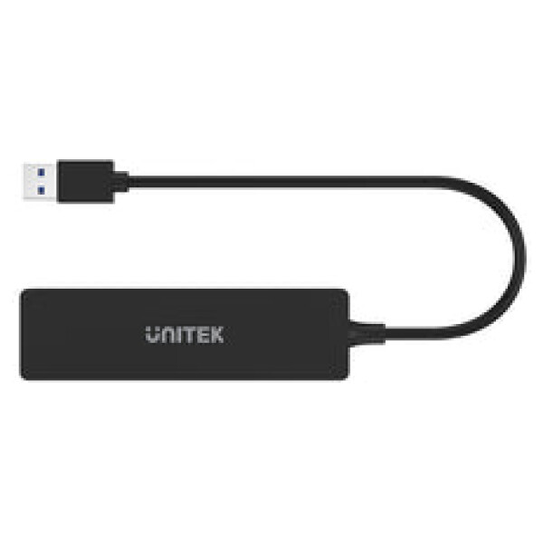 ⁦מפצל + קורא כרטיסי זכרון Unitek uHUB Q4+ 5-in-1 USB 3.0 Hub with Dual Card Reader⁩ – תמונה ⁦14⁩