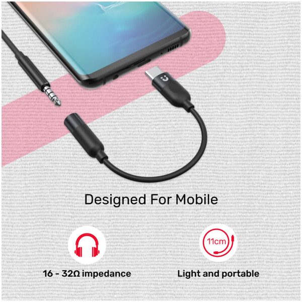 ⁦מתאם Unitek USB-C to 3.5mm Headphone Jack Adapter for Stereo Audio⁩ – תמונה ⁦6⁩