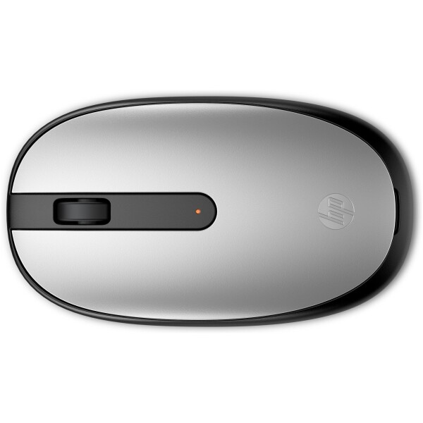 עכבר אלחוטי HP 240 Bluetooth Mouse - צבע כסוף-שחור