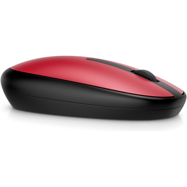 ⁦עכבר אלחוטי HP 240 Bluetooth Mouse - צבע אדום-שחור⁩ – תמונה ⁦3⁩