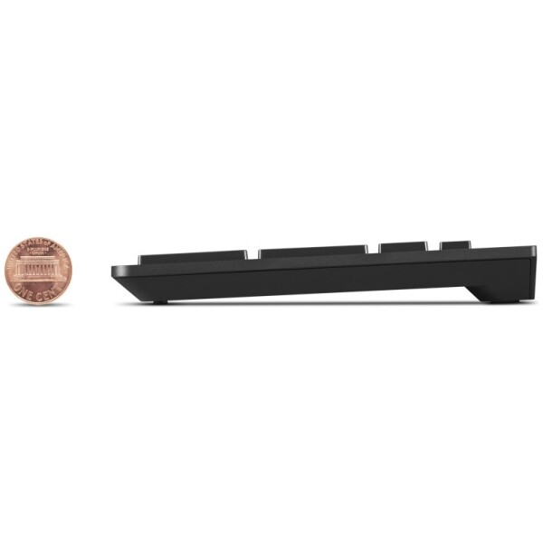 ⁦סט מקלדת ועכבר אלחוטיים Lenovo Essential Wireless Combo Keyboard & Mouse Gen 2 Black - צבע שחור, עברית/אנגלית⁩ – תמונה ⁦5⁩