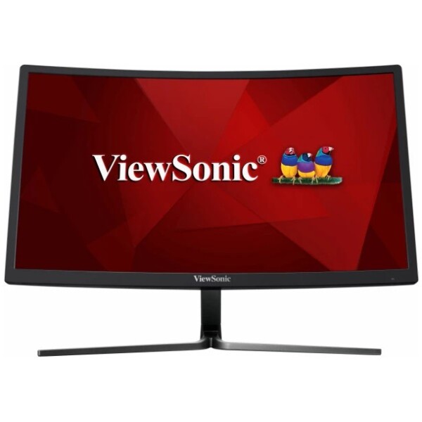 ⁦מסך גיימינג קעור ViewSonic 24.5" VX2458-C-MHD 144Hz 1ms 1920*1080 DisplayPort/HDMI/DVI עם רמקולים מובנים⁩ – תמונה ⁦4⁩