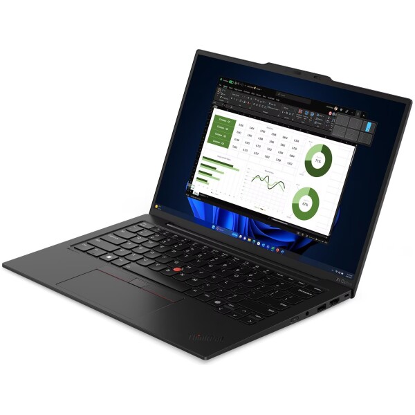 מחשב נייד Lenovo ThinkPad X1 Carbon G12 14" WUXGA Touch Ultra 7 155U 32GB 512GB SSD Windows 11 Pro צבע שחור - אחריות 3 שנים באתר לקוח