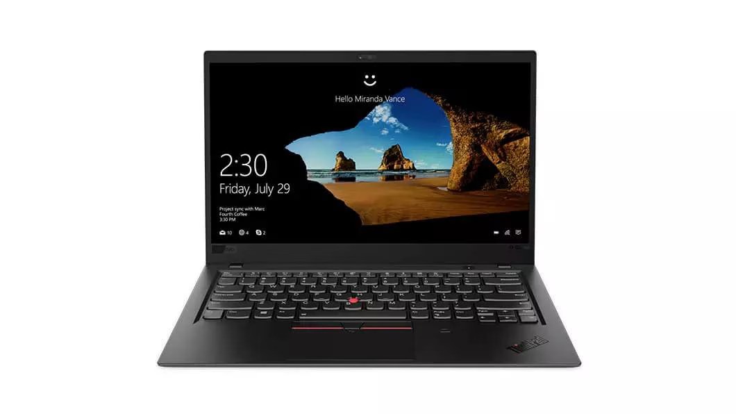 Lenovo ThinkPad X1 Carbon G6 14" i7-8th 16GB 512GB SSD Windows 11 Pro – תמונה 4