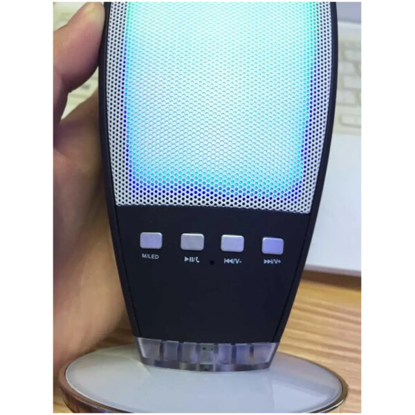 ⁦רמקול בלוטות נייד CH-222D Micro SD/USB/MP3/FM עם מיקרופון מובנה⁩ – תמונה ⁦5⁩