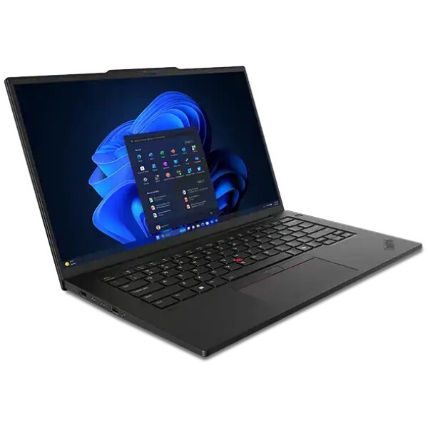 תחנת עבודה ניידת Lenovo ThinkPad P14s Gen 5 MOBILE WORKSTATION 14.5" (3072x1920) 120Hz IPS Core Ultra 7 155H 32GB 1TB SSD Windows 11 Pro NVIDIA® RTX 500 4GB BLACK Backlit Keyboard FP Reader