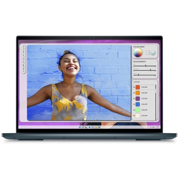 ⁦מחשב נייד Dell Inspiron 16 Plus 7620 16" (3072x1920) Core™ i7-12700H 16GB 512GB SSD Windows 11 Pro NVIDIA® RTX 3060 6GB Backlit Keyboard FP Reader DARK GREEN⁩ – תמונה ⁦2⁩