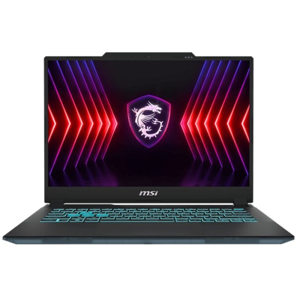 מחשב נייד MSI CYBORG 14 A13UCX-095 GAMING 14" (1920x1200) 144Hz Core™ i5-13420H 16GB 512GB SSD Windows 11 Pro NVIDIA® RTX 2050 4096MB TRANSLUCENT BLACK Backlit Keyboard