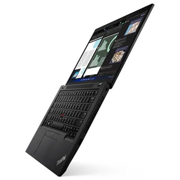 ⁦מחשב נייד Lenovo ThinkPad L14 Gen 3 14" (1920x1080) IPS Core i7-1265U 16GB 512GB SSD Windows 11 Pro THUNDER BLACK Backlit Keyboard FP Reader⁩ – תמונה ⁦2⁩