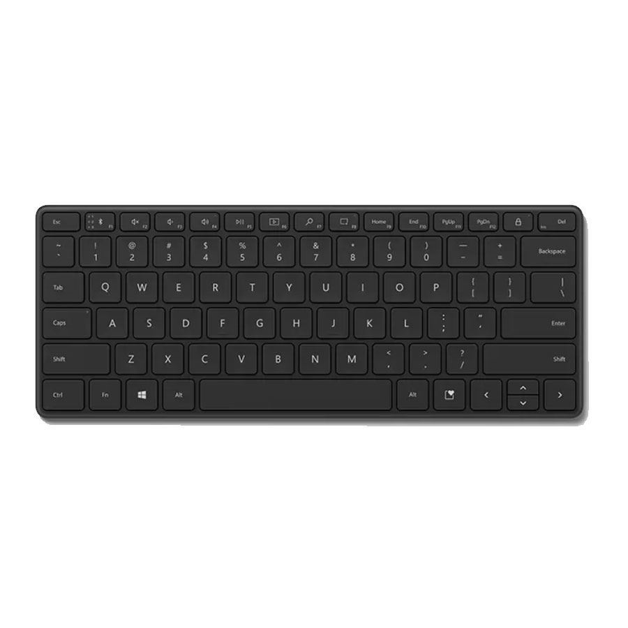 מקלדת Microsoft Bluetooth Compact Keyboard Hebrew Black