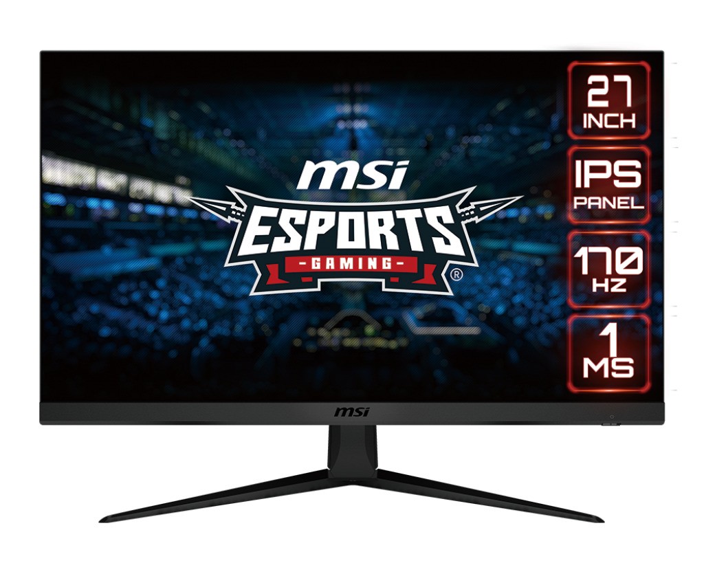 מסך גיימינג MSI Optix G2712 27" 1ms 170Hz IPS 1920*1080 2xHDMI/1xDP