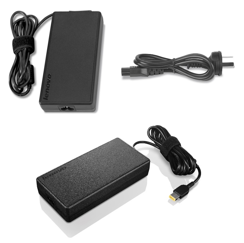 מטען למחשב נייד Lenovo ThinkPad 170W Slim Tip AC Adapter חיבור מרובע צהוב