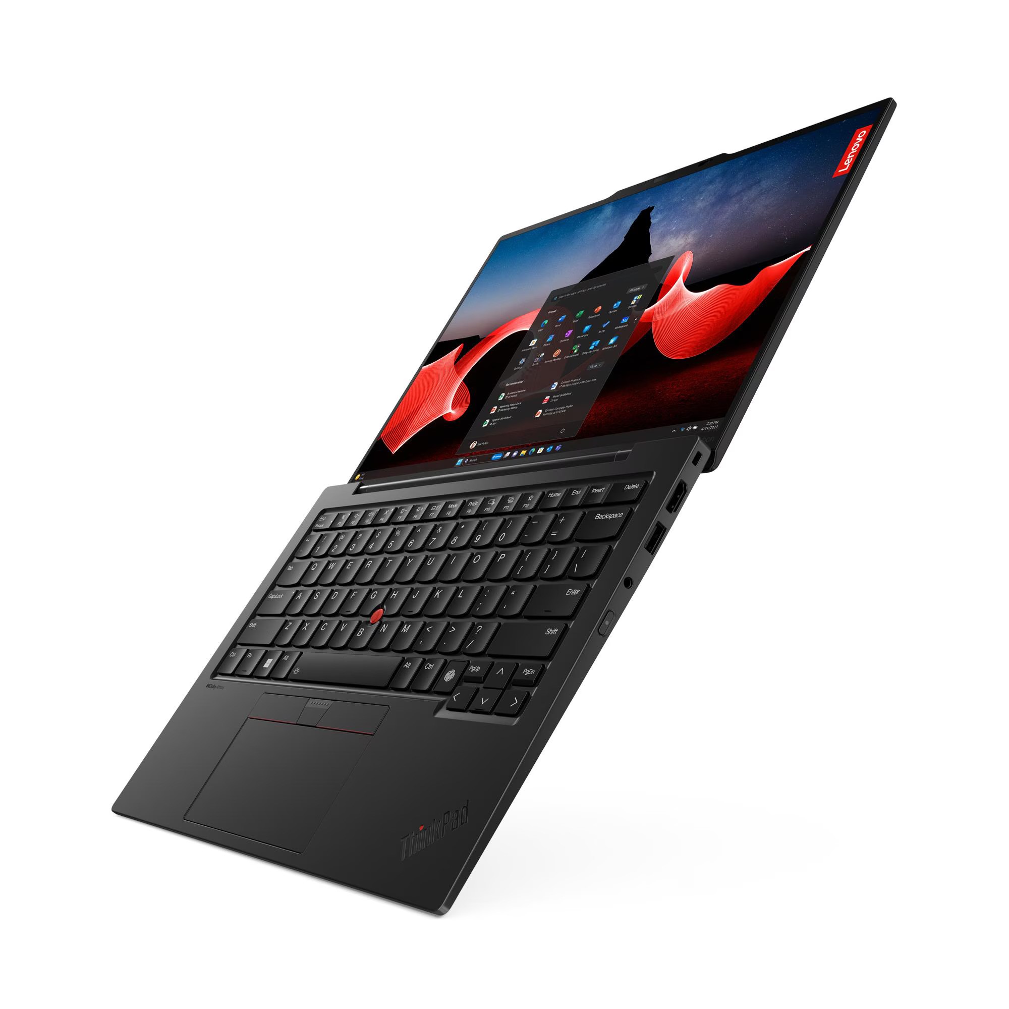 מחשב נייד Lenovo ThinkPad X1 Carbon G12 14" WUXGA Touch Ultra 7 155U 32GB 512GB SSD Windows 11 Pro צבע שחור - אחריות 3 שנים באתר לקוח – תמונה 15