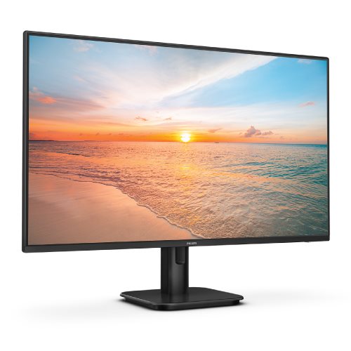 מסך מחשב מסך Philips 27E1N1200A Full HD (1920*1080) 120Hz 1ms DisplayPort/HDMI/VGA + VESA עם רמקולים מובנים, צבע שחור – תמונה 3