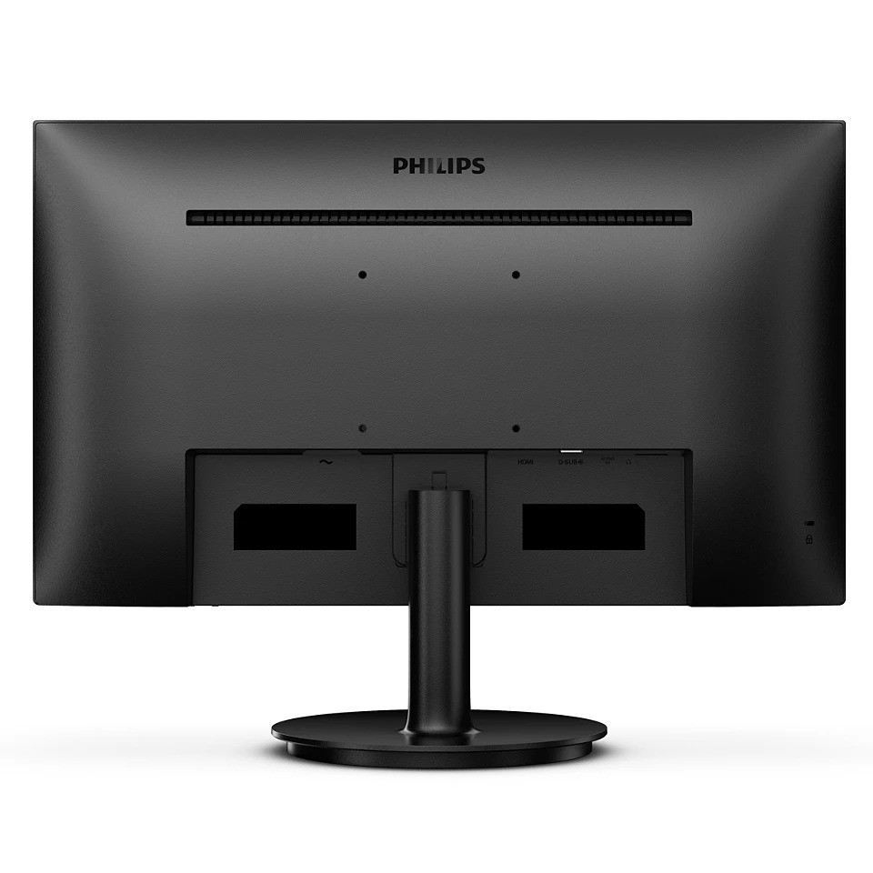 מסך מחשב Philips Led IPS 241V8LAB 23.8" Full HD (1920*1080) VGA/HDMI 1ms + VESA עם רמקולים מובנים, צבע שחור – תמונה 3