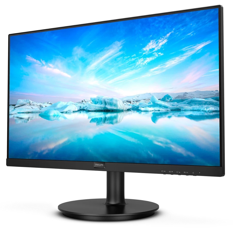 מסך מחשב Philips Led IPS 241V8LAB 23.8" Full HD (1920*1080) VGA/HDMI 1ms + VESA עם רמקולים מובנים, צבע שחור – תמונה 6