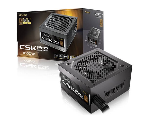 ספק כוח חצי מודולארי ANTEC CSK 1000 PRO ATX3.1 Rdy Semi-Modular 80Plus Bronze