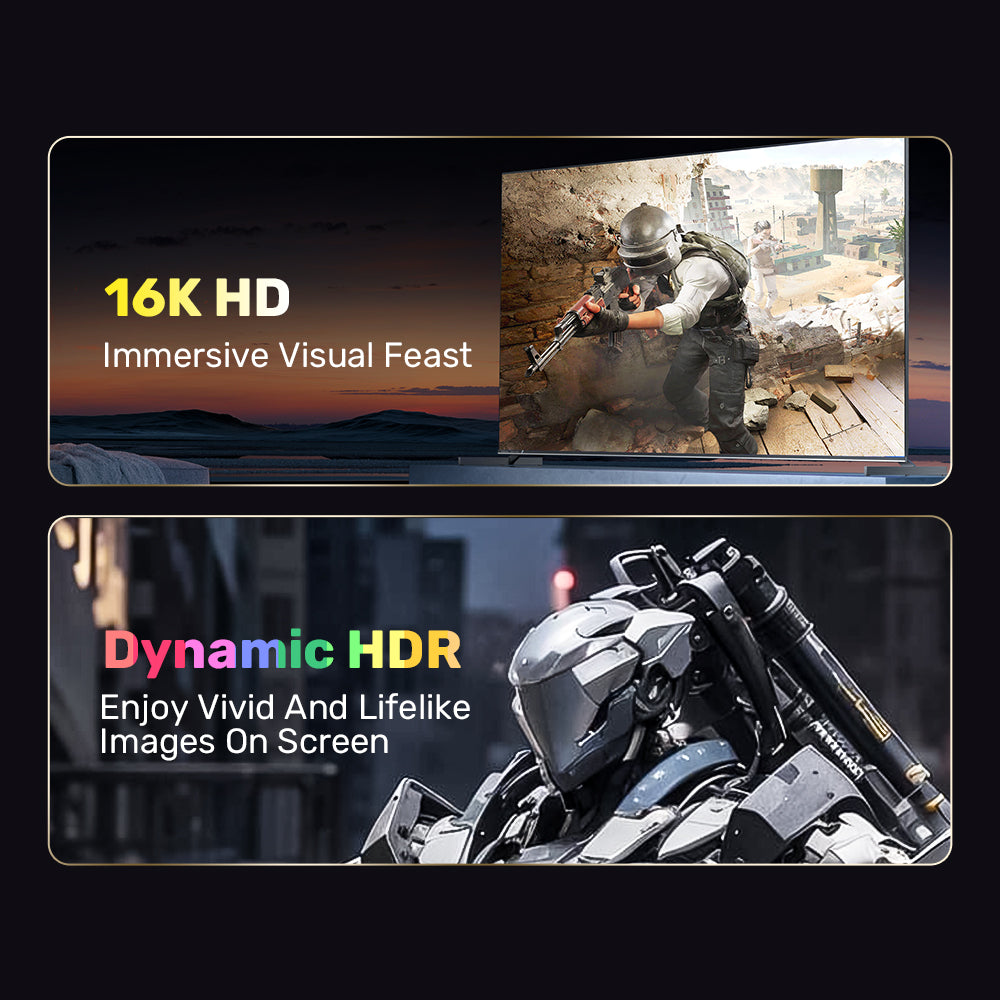 כבל Unitek Gaming 8K@120Hz DisplayPort 2.1 Cable - אורך 2 מטר – תמונה 4