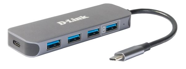 מפצל D-Link DUB-2340 Type C to 4x USB 3.0 + Type C PD 60W
