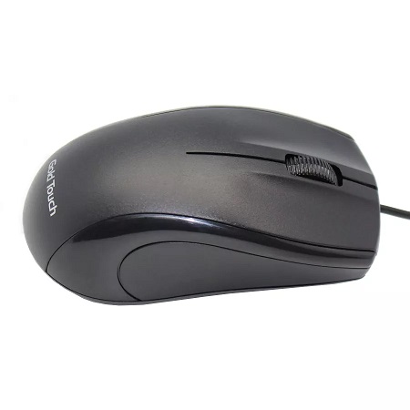 עכבר חוטי GoldTouch Optical Mouse USB שחור – תמונה 3