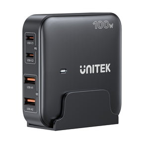 תחנת הטענה Unitek 100W Desktop GaN Charging Station (מתאים גם למחשב נייד בType C) – תמונה 15