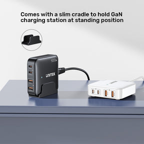 תחנת הטענה Unitek 100W Desktop GaN Charging Station (מתאים גם למחשב נייד בType C) – תמונה 18