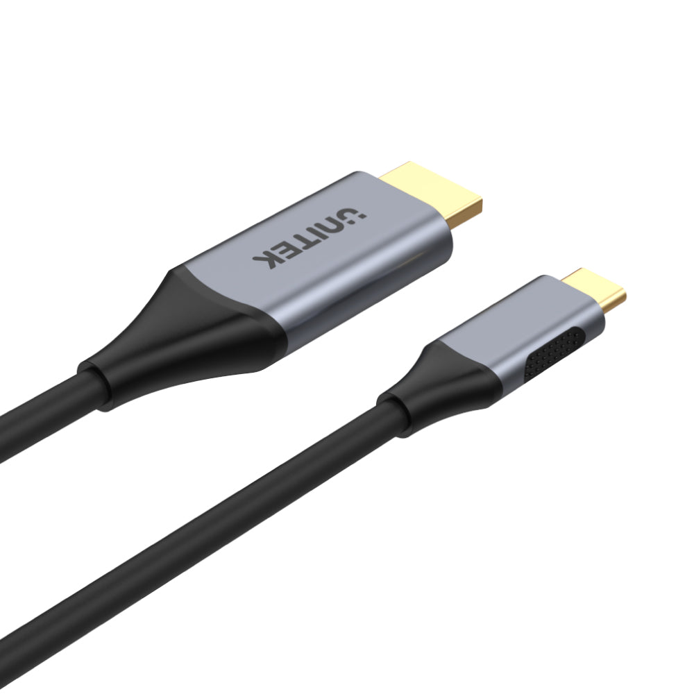 כבל Unitek 4K 60Hz USB-C to HDMI 2.0 Cable - אורך 1.8 מטר – תמונה 2