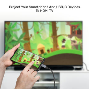 כבל Unitek 4K 60Hz USB-C to HDMI 2.0 Cable - אורך 1.8 מטר – תמונה 11