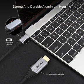 כבל Unitek 4K 60Hz USB-C to HDMI 2.0 Cable - אורך 1.8 מטר – תמונה 13