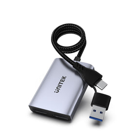 מתאם עם פיצול ל2 מסכים Unitek USB C/A Dual HDMI Adapter – תמונה 9